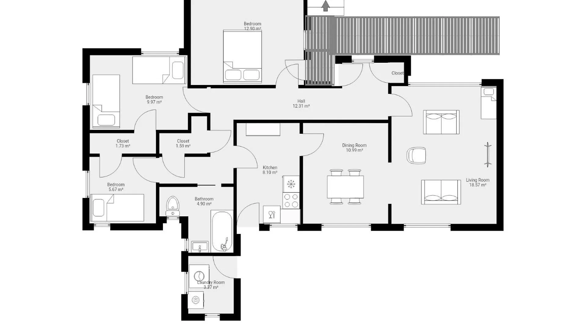 Whole House, Amohau St Opposite Trade Central - 3 Bedrooms, Sleeps Up To 6, 5 Beds, Wheel Chair Friendly Ροτόρυα Νέα Ζηλανδία